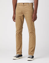 Spodnie Sztruksowe Męskie Wrangler Greensboro Lead Grey W15QLMM24